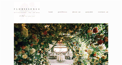 Desktop Screenshot of floressenceflowers.net